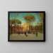 Washington Square, New York - Paul Cornoyer — gerahmtes Bild an der Wand