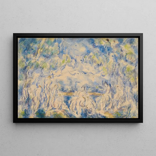 Paul Czanne - Baigneuses devant une montagne.webp