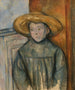 Junge mit Strohhut - Paul Cézanne — Ansicht des Kunstwerks