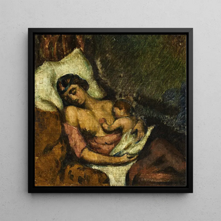 Paul Czanne - Femme allaitant son enfant.webp