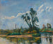 Die Fluss - Paul Cézanne — Ansicht des Kunstwerks