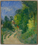 Die Drehende Straße im Unterholz - Paul Cézanne — Ansicht des Kunstwerks
