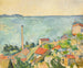 Die Meeresbucht bei L'Estaque - Paul Cézanne — Ansicht des Kunstwerks