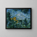 Mont Sainte-Victoire und Château Noir - Paul Cézanne — gerahmtes Bild an der Wand