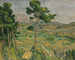 Mont Sainte-Victoire und die Brücke im Tal des Flusses Arc - Paul Cézanne — Ansicht des Kunstwerks