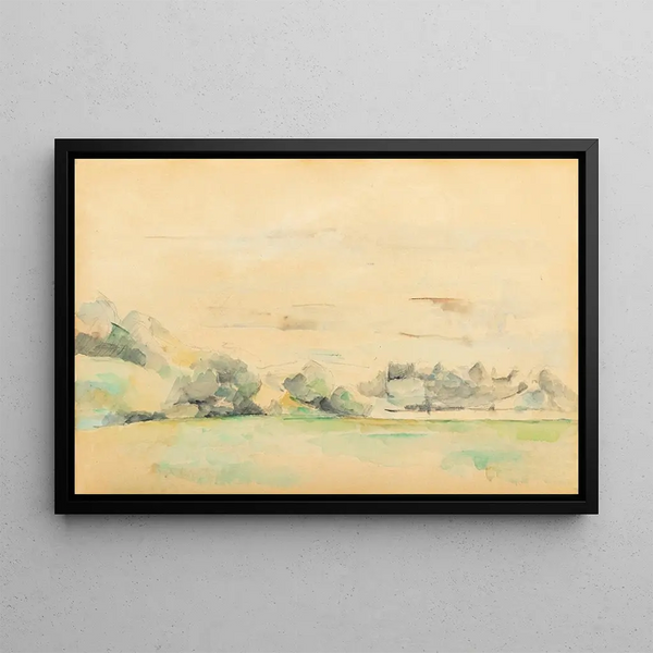 Paul Czanne - Paysage au bord de leau.webp