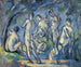Sept badende - Paul Cézanne — Ansicht des Kunstwerks