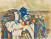 Stillleben mit blauer Vase - Paul Cézanne — Ansicht des Kunstwerks