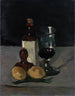 Stillleben mit Glasflasche und Zitronen - Paul Cézanne — Ansicht des Kunstwerks