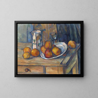 Paul Czanne - Still Life with Milk Jug and Fruit.webp