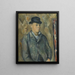 Der Sohn des Künstlers - Paul Cézanne — gerahmtes Bild an der Wand