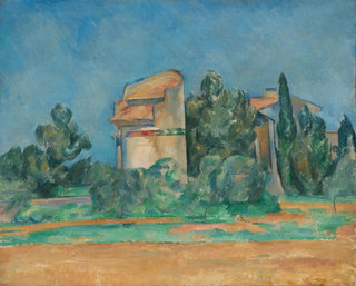 Paul Czanne - The Pigeon Tower at Bellevue.webp