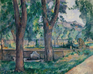 Paul Czanne - The Pool at Jas de Bouffan.webp