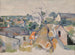 Les toits - Paul Cézanne — Ansicht des Kunstwerks