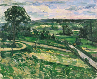 L'arbre au détour - Paul Cézanne — Ansicht des Kunstwerks