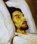 Portrait eines Mannes auf seinem Sterbebett, früher Armand Carrel genannt - Paul Delaroche — Ansicht des Kunstwerks