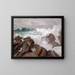 Meeresbrandung - Paul Dougherty — gerahmtes Bild an der Wand