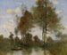 Der Bootsmann auf einem Fluss - Paul Désiré Trouillebert — Ansicht des Kunstwerks