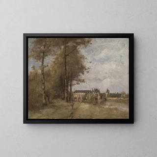 Paul Dsir Trouillebert - El castillo de Chenonceaux.webp