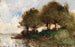 Flussufer des Flusses - Paul Désiré Trouillebert — Ansicht des Kunstwerks