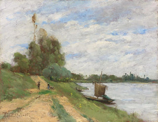 Le Bateau à Voiles - Paul Désiré Trouillebert — Ansicht des Kunstwerks