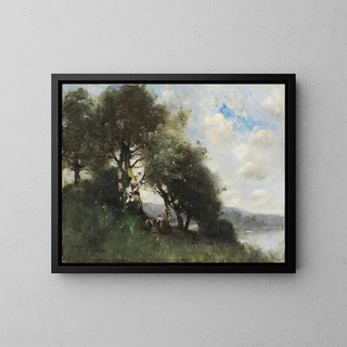 Paul Dsir Trouillebert - Les Fagoteuses Au Bord De Leau.webp