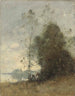 Personnages am Ufer der Loire, Gennes - Paul Désiré Trouillebert — Ansicht des Kunstwerks