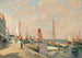 Bateaux au quai - Paul Émile Lecomte — Ansicht des Kunstwerks