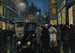 Eine Abendspaziergang auf der Boulevard - Paul Fischer — Ansicht des Kunstwerks