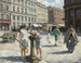 Au Triangle à Copenhague un jour d'été chaud - Paul Fischer — Ansicht des Kunstwerks