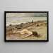 La Question - Paul Fischer — gerahmtes Bild an der Wand