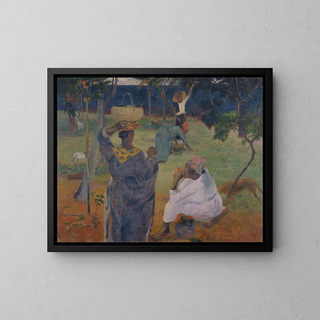 Paul Gauguin - Among the mangoes at Martinique.webp
