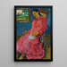 Faaturuma - Paul Gauguin — gerahmtes Bild an der Wand