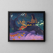 Fatata te Miti - Paul Gauguin — gerahmtes Bild an der Wand