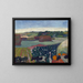 Heuhaufen in der Bretagne - Paul Gauguin — gerahmtes Bild an der Wand