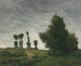 Landschaft mit Pappeln - Paul Gauguin — Ansicht des Kunstwerks