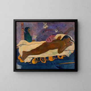 L'âme des ancêtres - Paul Gauguin — gerahmtes Bild an der Wand