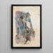 Papst Moe - Paul Gauguin — gerahmtes Bild an der Wand