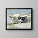 Pont-Aven sous la neige ou Effet de neige - Paul Gauguin — gerahmtes Bild an der Wand