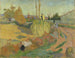 in der Nähe von Arles oder Das Mas d'Arles - Paul Gauguin — Ansicht des Kunstwerks