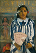Die Vorfahren von Tehamana oder Tehamana hat viele Verwandte - Paul Gauguin — Ansicht des Kunstwerks