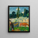 Die rote Kuh - Paul Gauguin — gerahmtes Bild an der Wand