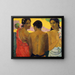 Drei Tahitianerinnen - Paul Gauguin — gerahmtes Bild an der Wand