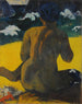 Frau am Strand Frau am Strand - Paul Gauguin — Ansicht des Kunstwerks