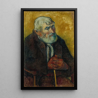Paul Gauguin - Vieil homme au bton.webp