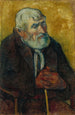 Alter Mann mit Stock - Paul Gauguin — Ansicht des Kunstwerks