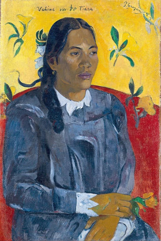 Paul Gauguin - Woman with a Flower.webp