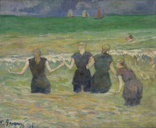 Frauen beim Baden - Paul Gauguin — Ansicht des Kunstwerks