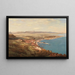 Ansicht von Bregenz am Bodensee - Paul Heitinger — gerahmtes Bild an der Wand