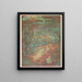 Nymphe effrayée - Paul Herrmann — gerahmtes Bild an der Wand